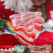 画像1: Candy Cane Glass Vase (1)