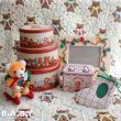 画像9: Christmas Gift Round Tin Box (9)