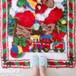 画像2: Santa & Toys LatchHooks Wall Decoration Rug (2)