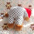 画像6: Christmas  Romper & Slipper Caramel Bear (6)