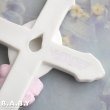 画像5: Romantic Baby Ceramic Cross Ornament (5)