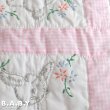 画像2: Gingham Check Animal Quilt Blanket (2)