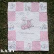 画像6: "THEY LIVED IN A SHOE" Kitten Quilting Blanket (6)