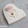 画像4: Heart & Rose Grand Piano Ceramic Trinket Box (4)