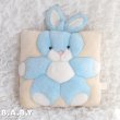 画像1: T.W.I.E Blue Bunny 3D Pillow (1)