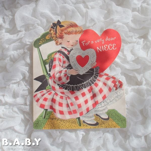 画像1: Valentine Card / For a very dear NIECE (1)