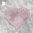 画像6: Pink Metal Heart Tray (6)