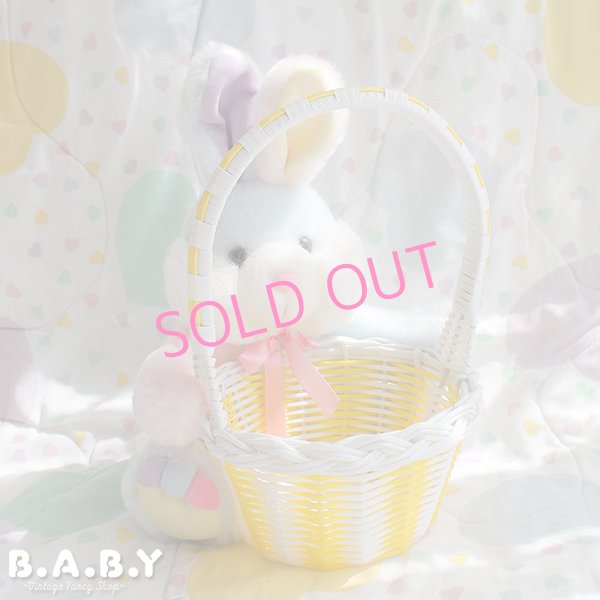 画像1: Yellow Basket × Pastel Blue Bunny (1)