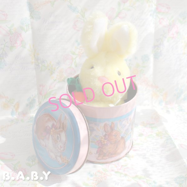 画像1: Easter Bunny Tin Box (1)