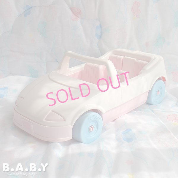 画像1: Dollhouse Convertible Car / White (1)