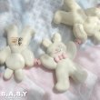 画像6: Pink & White Bunny Pram Garland (6)