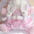 画像3: Baby & Mom Pink Dot Pocket Bunny (3)