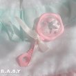 画像2: Pink Baby Rattle Favor (2)