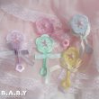 画像1: Small Baby Rattle Favor (1)