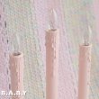 画像3: Pastel Pink Candolier 3 Light (3)