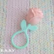 画像2: Plastic Rose Rattle (2)