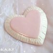 画像4: Pink Lace Heart Ceramic TrinketBox (4)