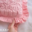 画像7: Shirring Pink Pillow (7)