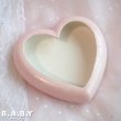 画像6: Pink Lace Heart Ceramic TrinketBox (6)