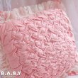 画像3: Shirring Pink Pillow (3)
