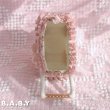 画像8: Baby Carriage Rose Spaghetti Lace Figurine (8)