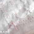 画像1: Ribbon & Rose Cochet Blanket (1)