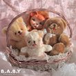 画像8: Character Novelty Antique Big Teddy Bear (8)