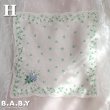 画像9: Cotton Handkerchief / F G H I J (9)