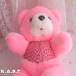 画像4: Red Check Pink Bear (4)