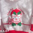 画像2: 〔70サイズ / 6-9ヶ月〕Baby's First Christmas SweatShirt & Pants (2)