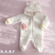 画像2: 〔70サイズ / 0-12ヶ月〕Lamb Snowsuit (2)