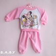 画像1: 〔60サイズ / 0-6ヶ月〕Disney Babies SweatShirt & Pants (1)