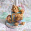 画像3: Baby Nursery Bear Lamp (3)