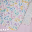 画像2: Foots & Hands Print Baby Blanket (2)