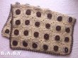 画像2: Cream Sandwich Cookies Crochet Blanket (2)