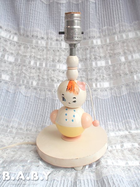 画像1: Rattle Doll Table Lamp (1)