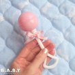 画像5: Pink Ball Plastic Rattle (5)