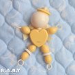 画像4: Yellow Boy Plastic Rattle (4)