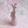 画像4: Pink Gold Trim Wave Vase (4)