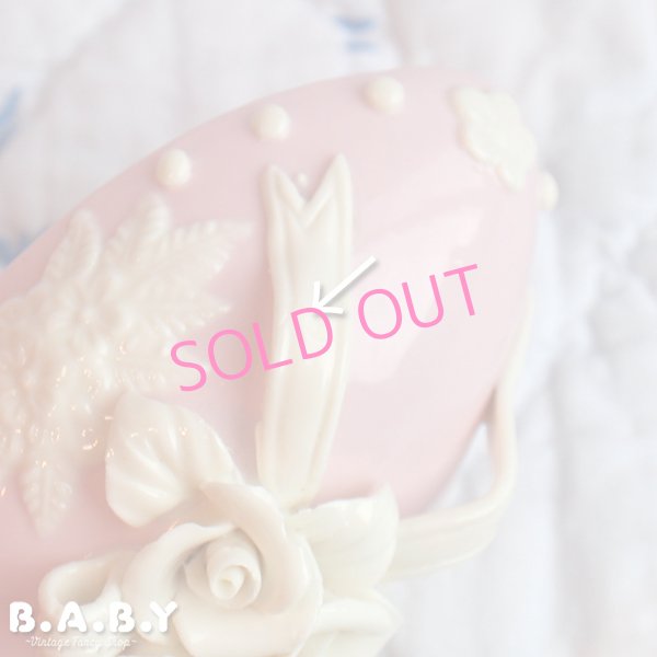 画像3: Pink Romantic Egg Trinket Box (3)