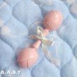 画像3: Pink Flower Plastic Rattle (3)