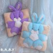 画像7: T.W.I.E Purple Bunny 3D Pillow (7)