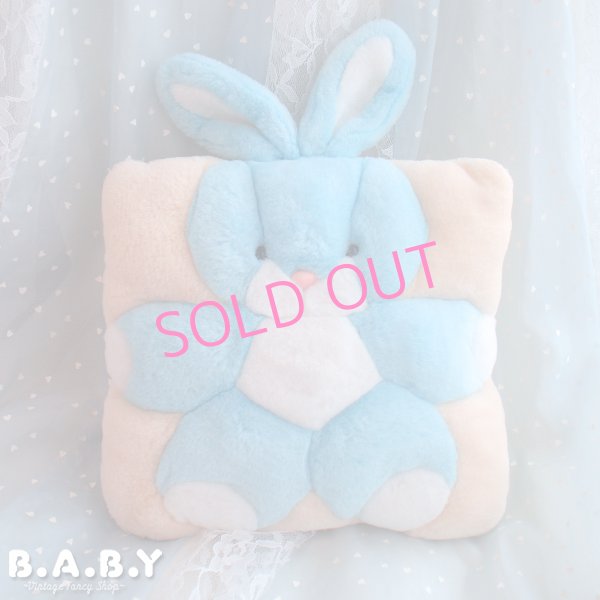 画像1: T.W.I.E Blue Bunny 3D Pillow (1)