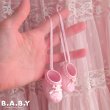 画像7: Pink Baby Shoes Ornament (7)