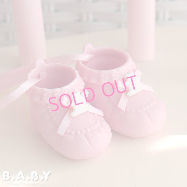 画像1: Pink Baby Shoes Ornament (1)