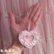 画像6: Pink Baby Heart Ornament Photo Frame (6)