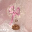 画像1: Ribbon & Lace Vase (1)