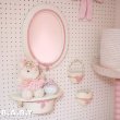 画像12: Wicker & Ribbon Wall Shelf (12)