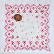 画像2: Valentine Cotton Hanky / Garden Heart (2)