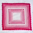 画像1: Valentine Cotton Hanky /  Square Full Heart (1)